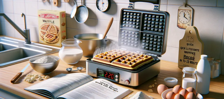 Waffeleisen: Schnelle Blitzrezepte fuer Waffeln in 10–20 Minuten