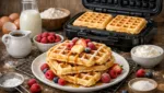 Fluffige Buttermilch-Waffeln aus dem Waffeleisen
