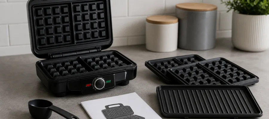 Komplette Bedienungsanleitung fuer Waffeleisen: Einstellungen, Sicherheit und optimale Ergebnisse