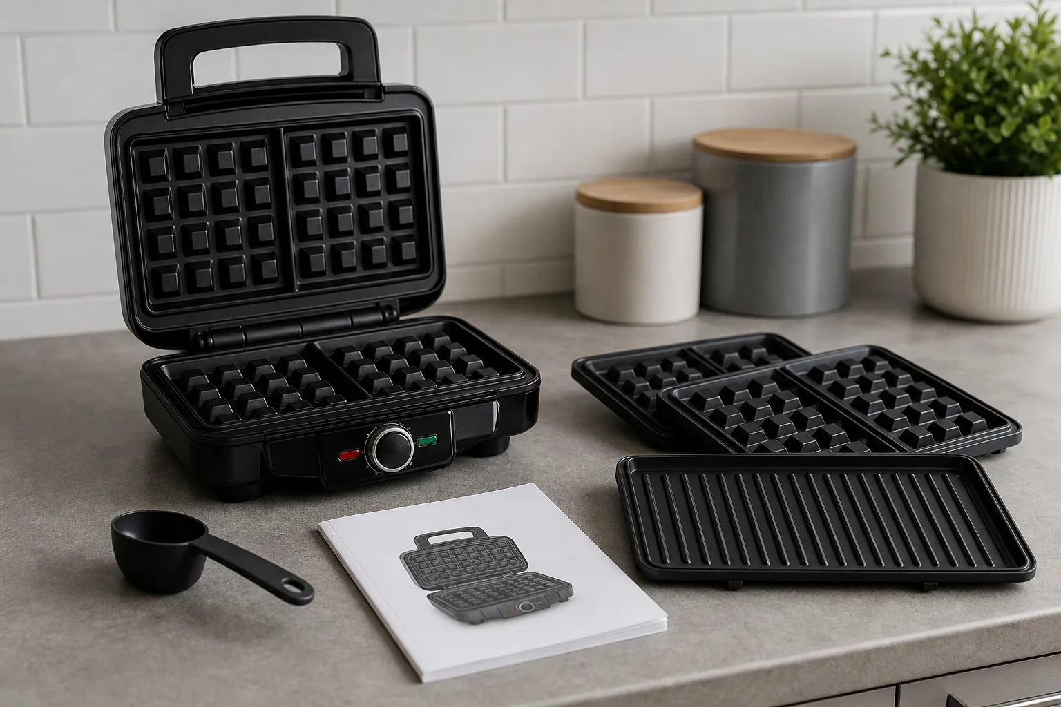 Komplette Bedienungsanleitung fuer Waffeleisen: Einstellungen, Sicherheit und optimale Ergebnisse