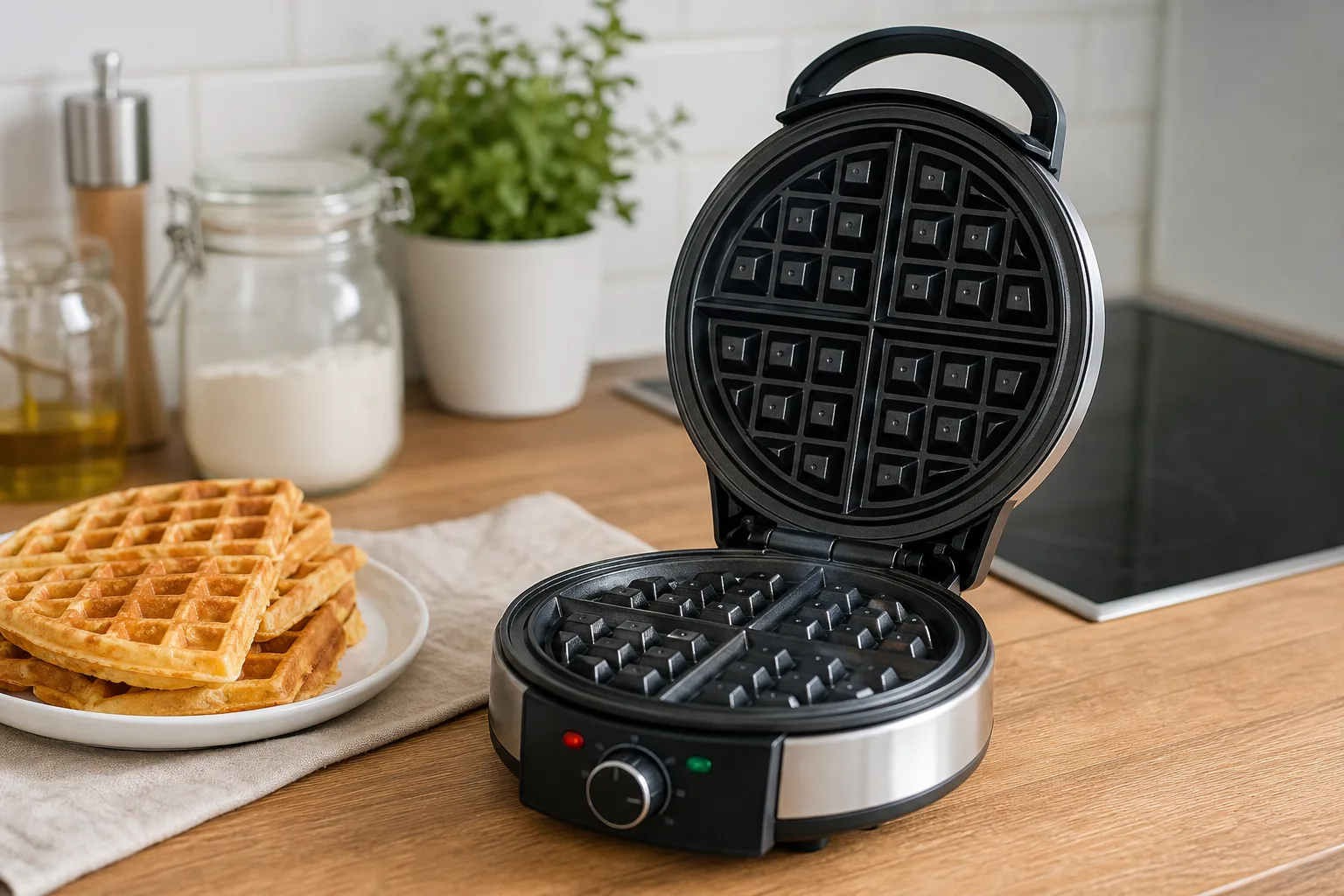 Tipps und Tricks zur perfekten Temperaturregelung beim Waffeleisen fuer knusprige Waffeln