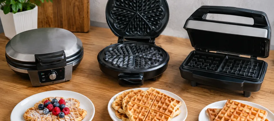 Verschiedene Arten von Waffeleisen verstehen und richtig einsetzen
