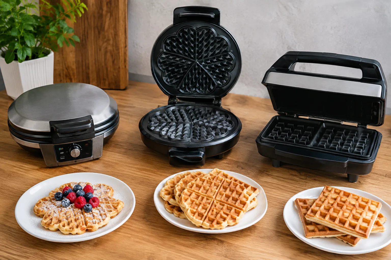 Verschiedene Arten von Waffeleisen verstehen und richtig einsetzen