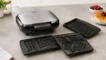 Waffeleisen mit wechselbaren Platten: Flexibel backen und sparen